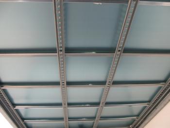 Perforated roof rails